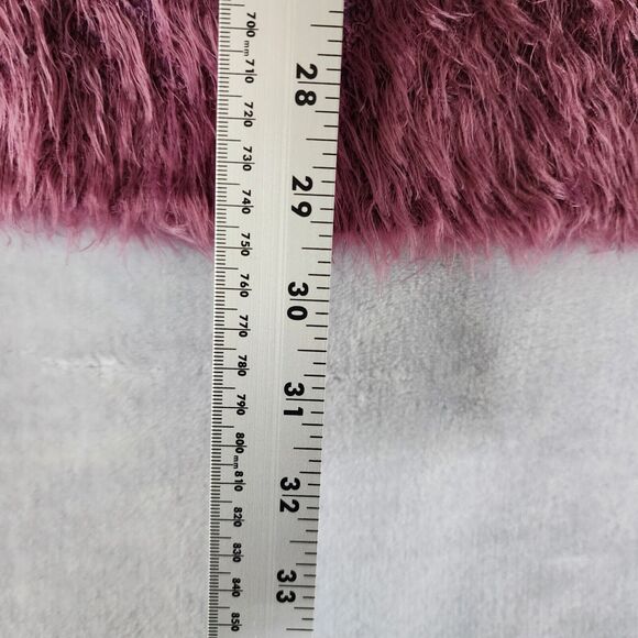 Eddie Bauer Cardigan Sweater Womens Medium Purple Eyelash Open Aztec Print Soft - Picture 7 of 9